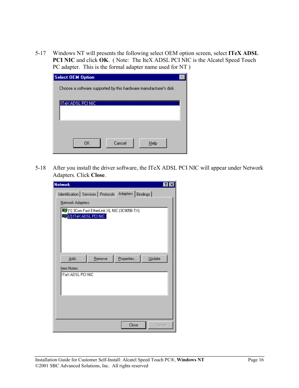 SBC comm PCNT02 User Manual | Page 17 / 32