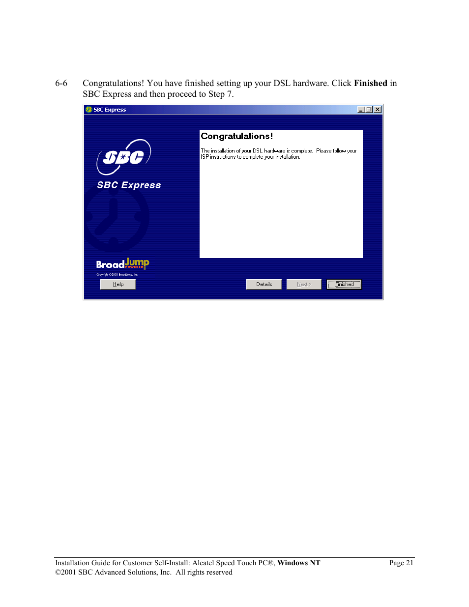 SBC comm PCNT02 User Manual | Page 22 / 32
