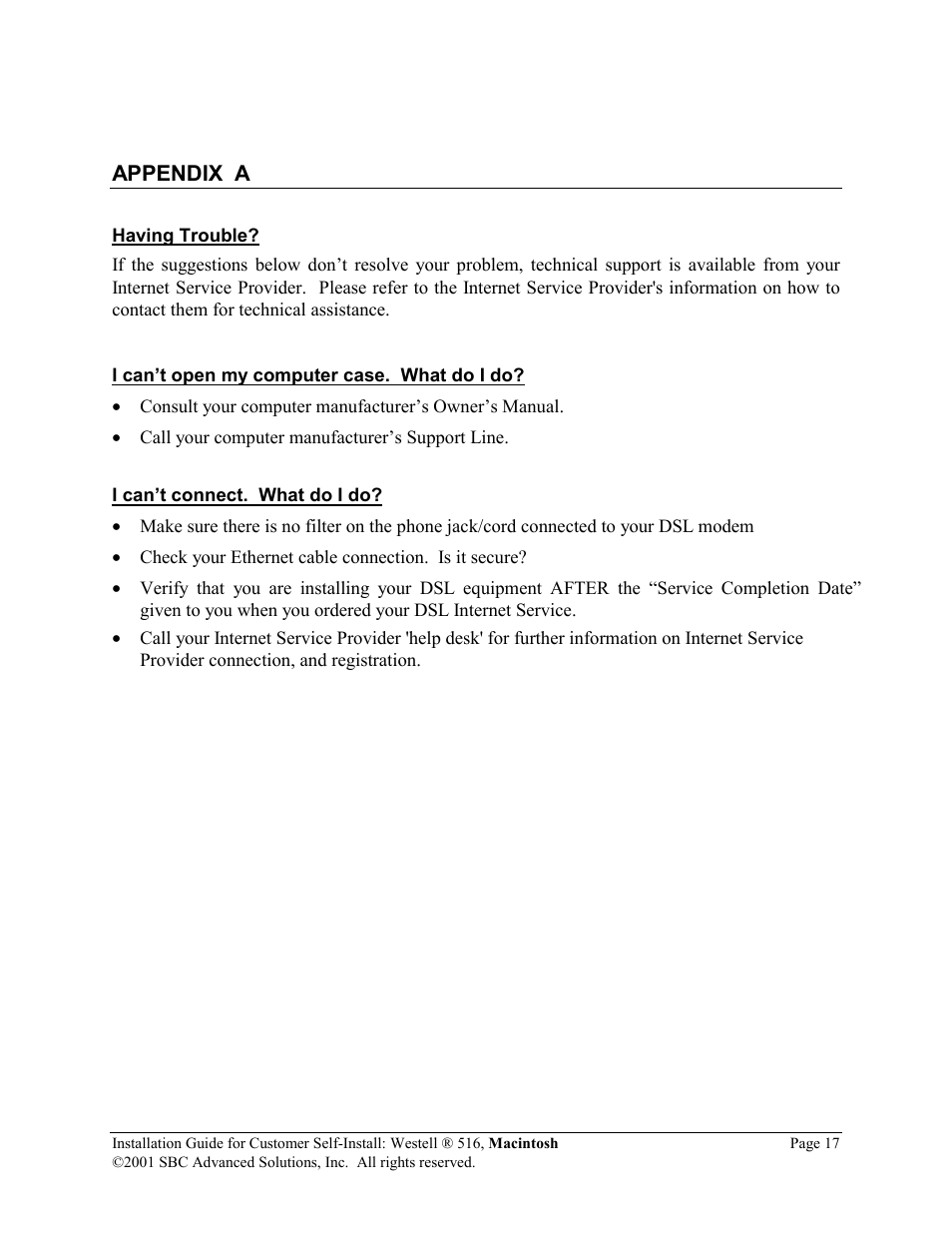 SBC comm 516 User Manual | Page 18 / 28