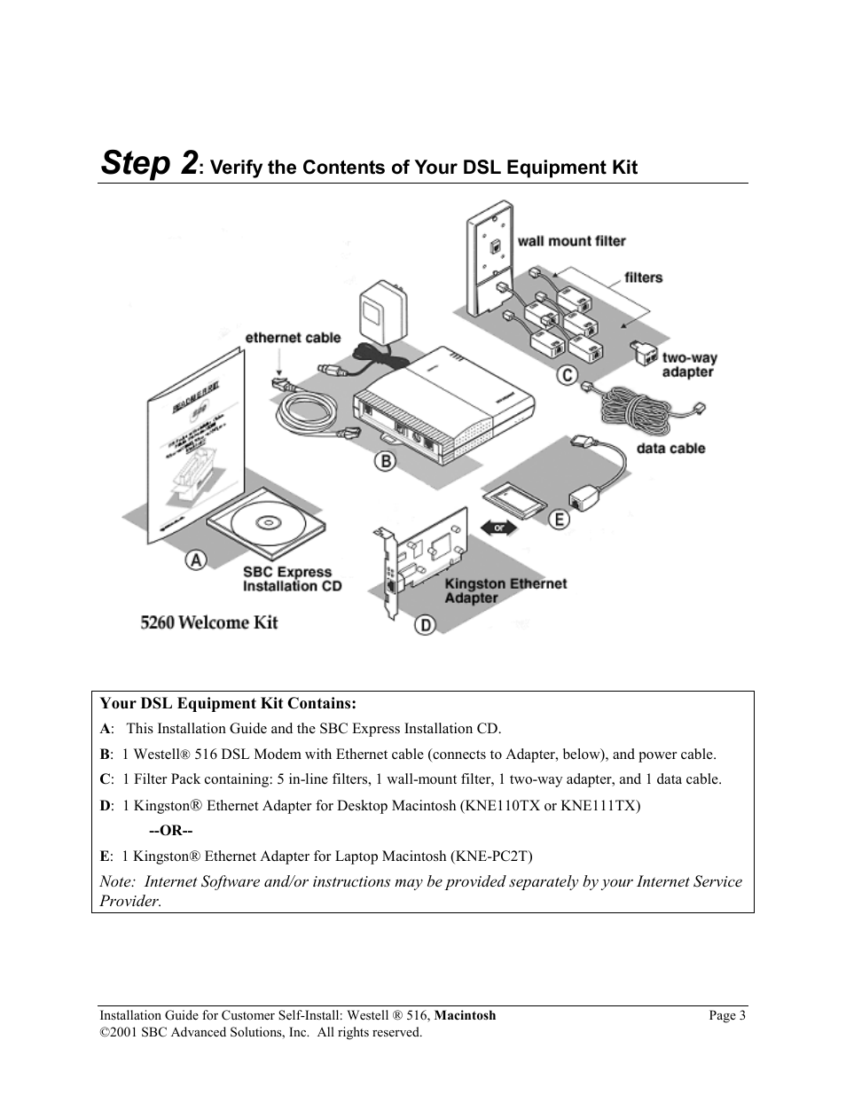 Step 2 | SBC comm 516 User Manual | Page 4 / 28