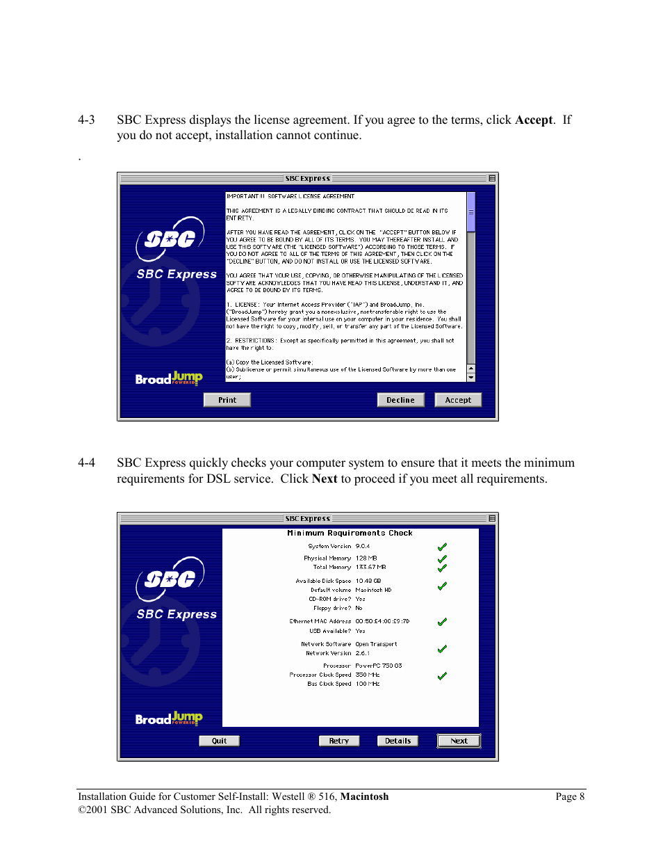 SBC comm 516 User Manual | Page 9 / 28
