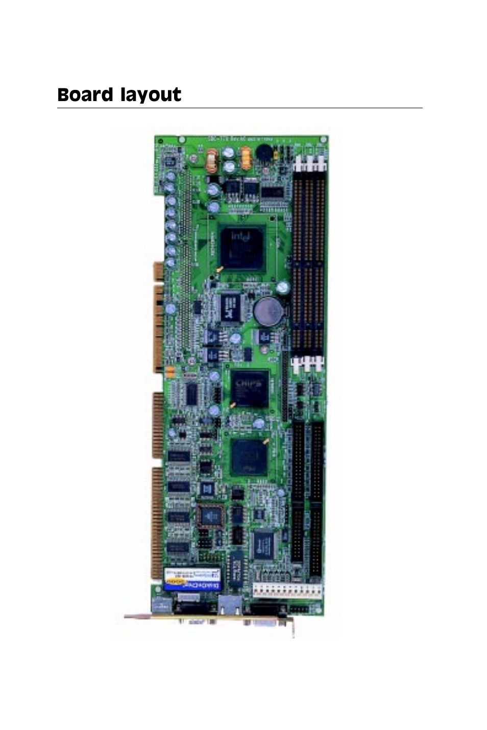 Board layout | SBC comm AMD SBC-770 User Manual | Page 18 / 111