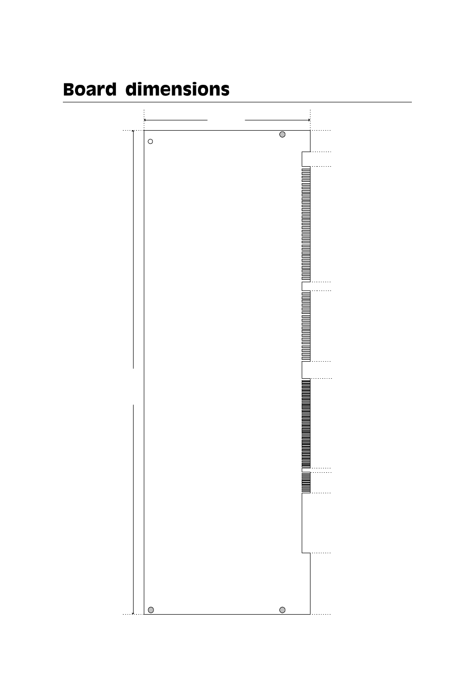 Board dimensions | SBC comm AMD SBC-770 User Manual | Page 19 / 111