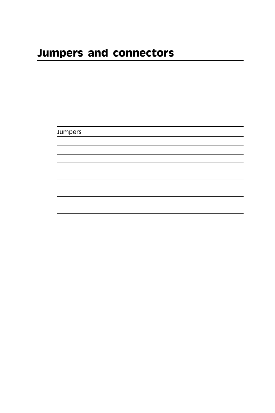 Jumpers and connectors | SBC comm AMD SBC-770 User Manual | Page 21 / 111