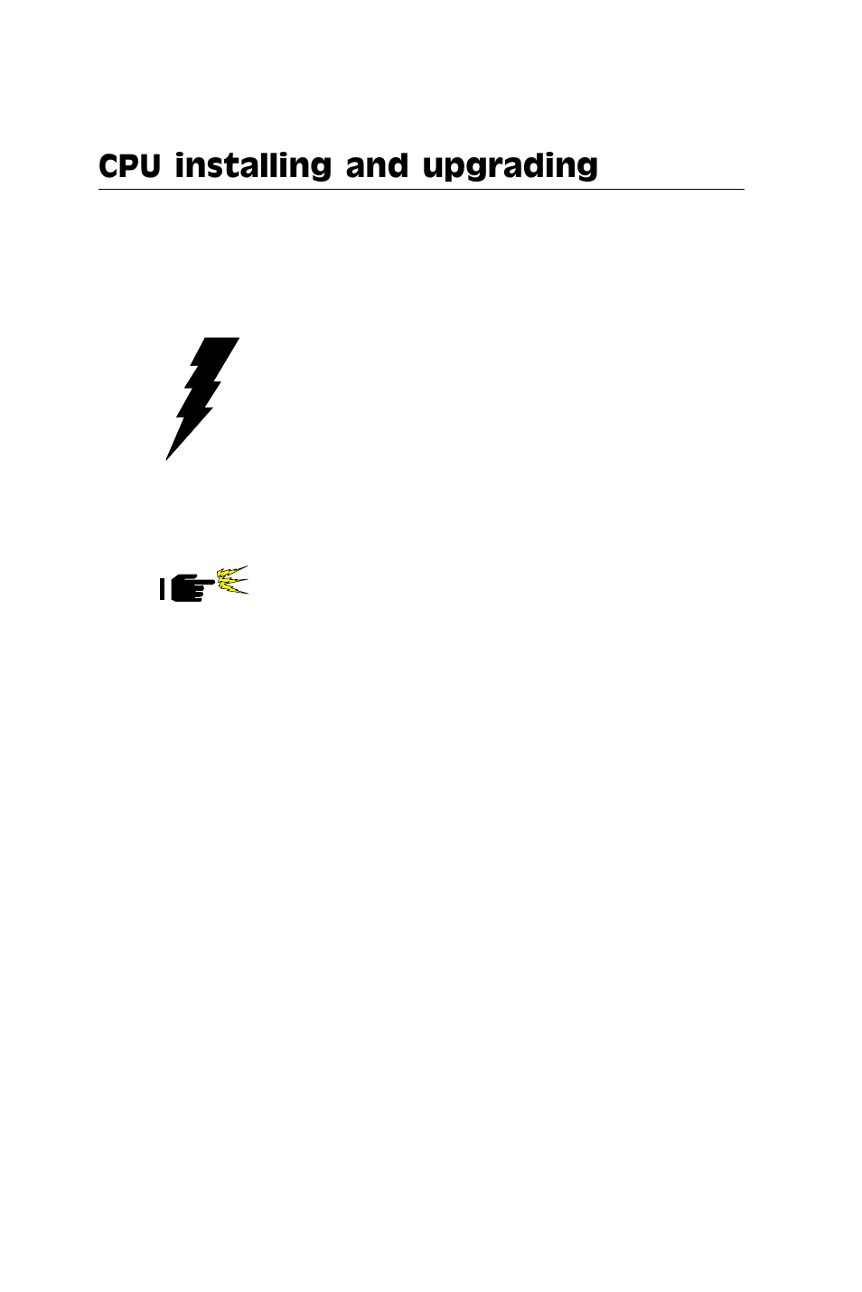 Cpu installing and upgrading | SBC comm AMD SBC-770 User Manual | Page 26 / 111