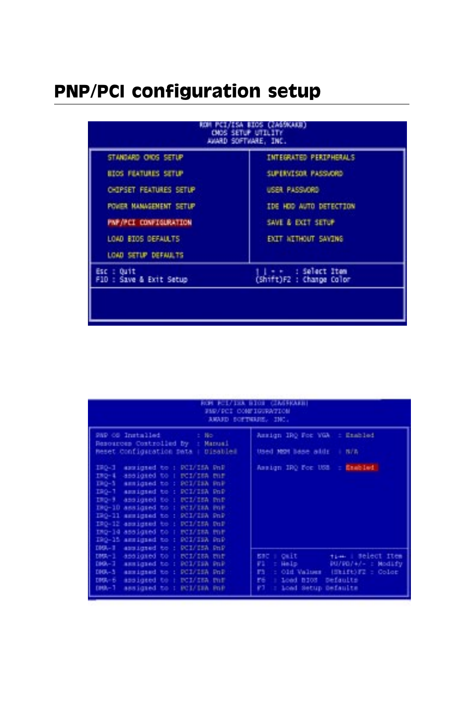 Pnp/pci configuration setup | SBC comm AMD SBC-770 User Manual | Page 80 / 111