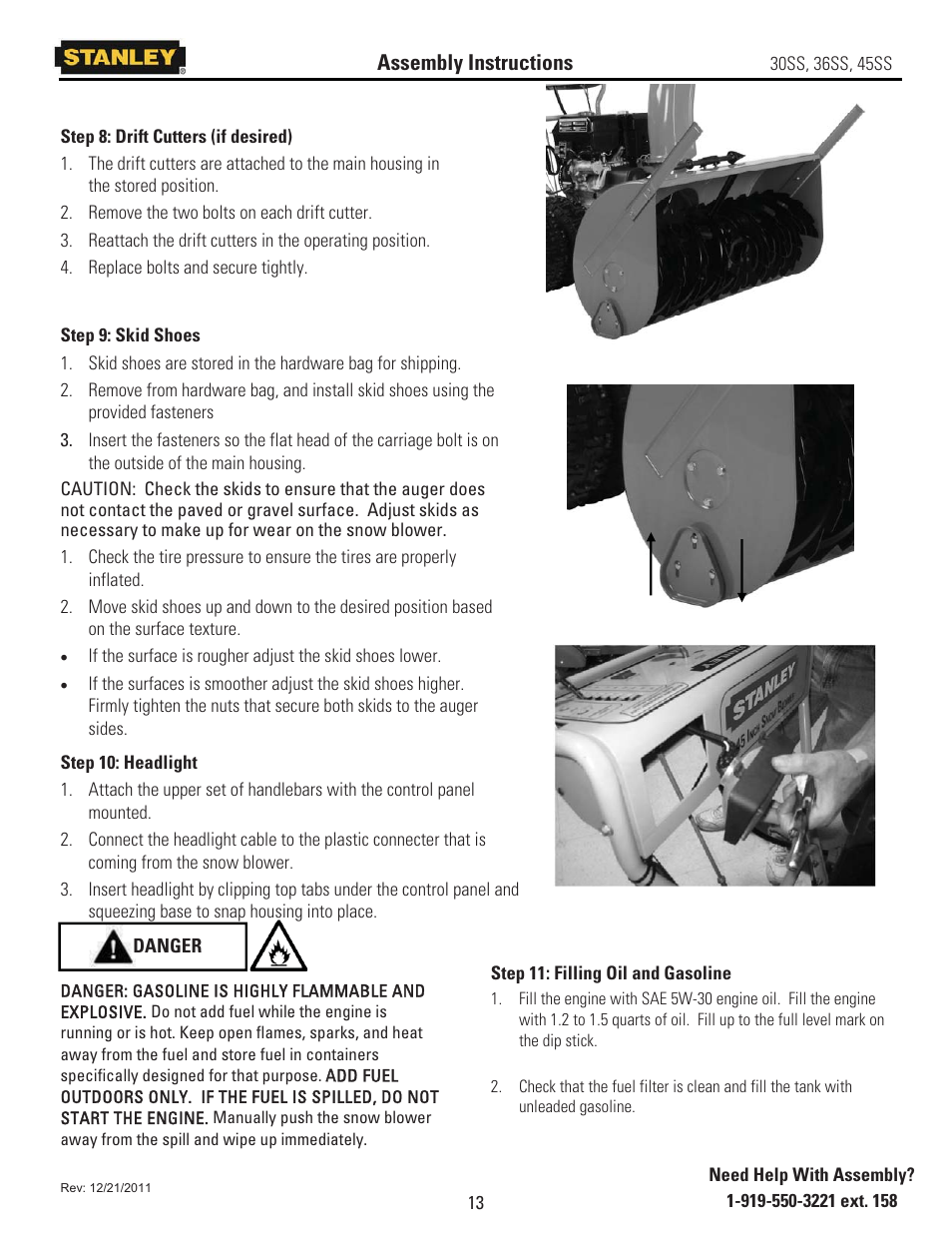 Stanley Black & Decker 45SS User Manual | Page 18 / 34