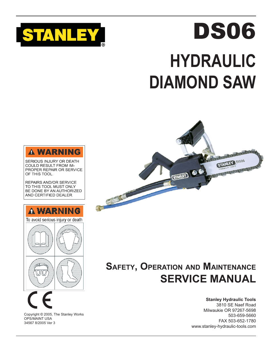 Stanley Black & Decker DS06 User Manual | 33 pages
