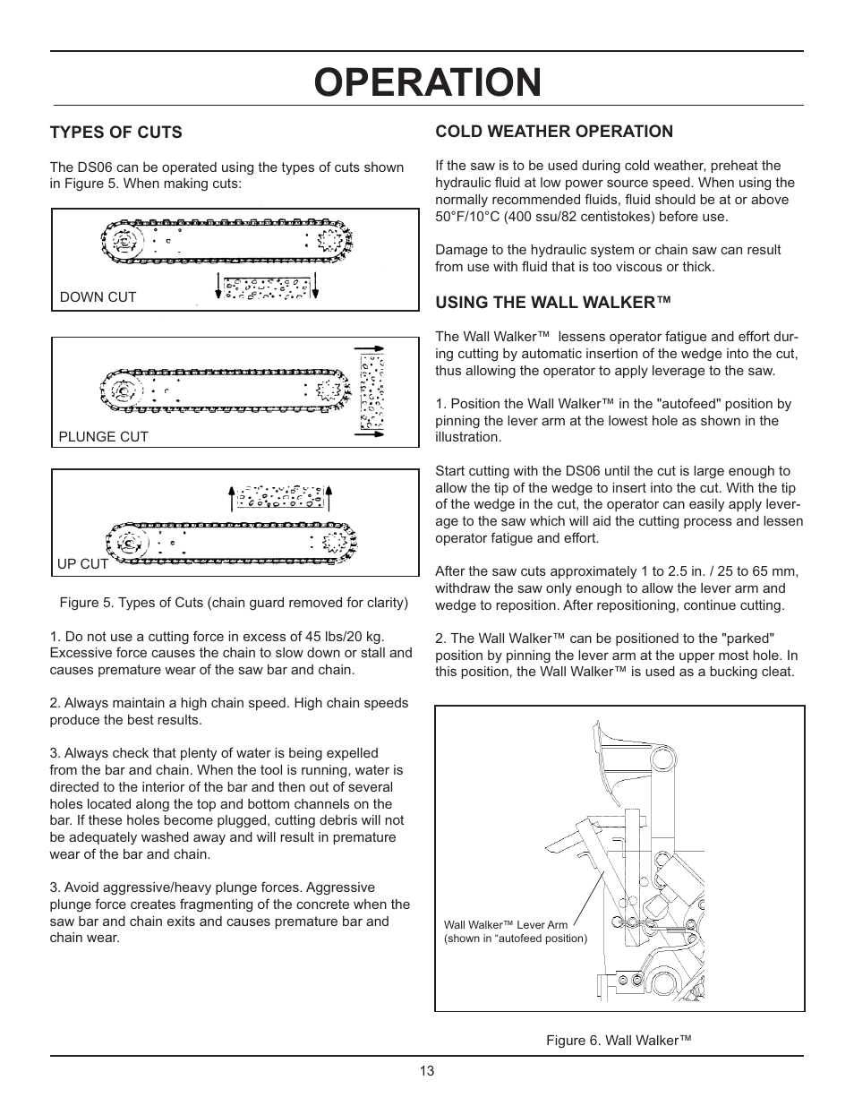 Operation | Stanley Black & Decker DS06 User Manual | Page 13 / 33