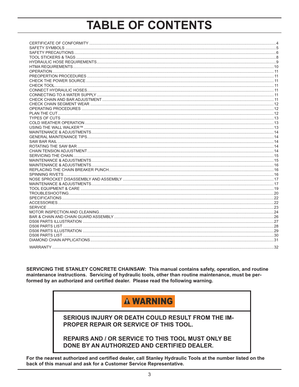 Stanley Black & Decker DS06 User Manual | Page 3 / 33