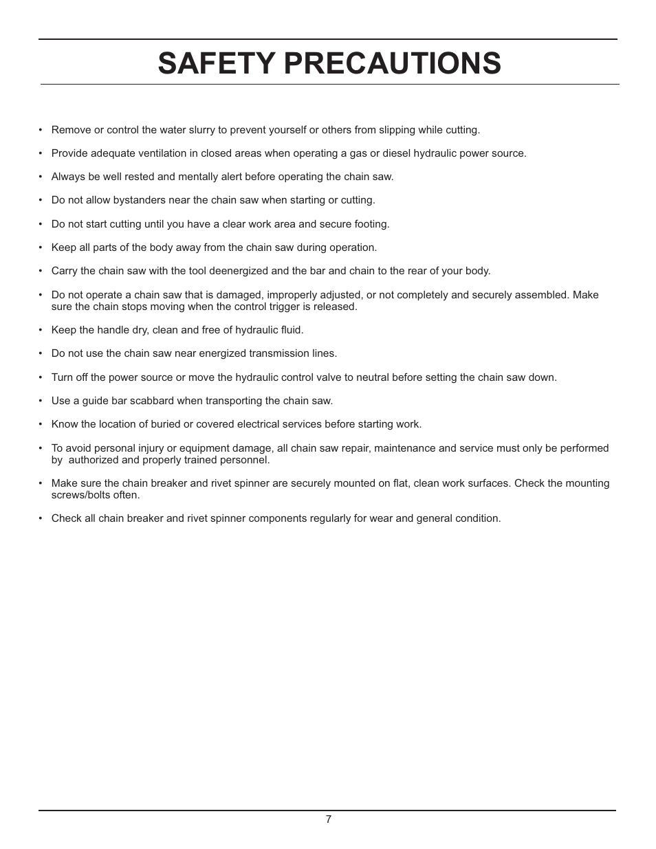 Safety precautions | Stanley Black & Decker DS06 User Manual | Page 7 / 33