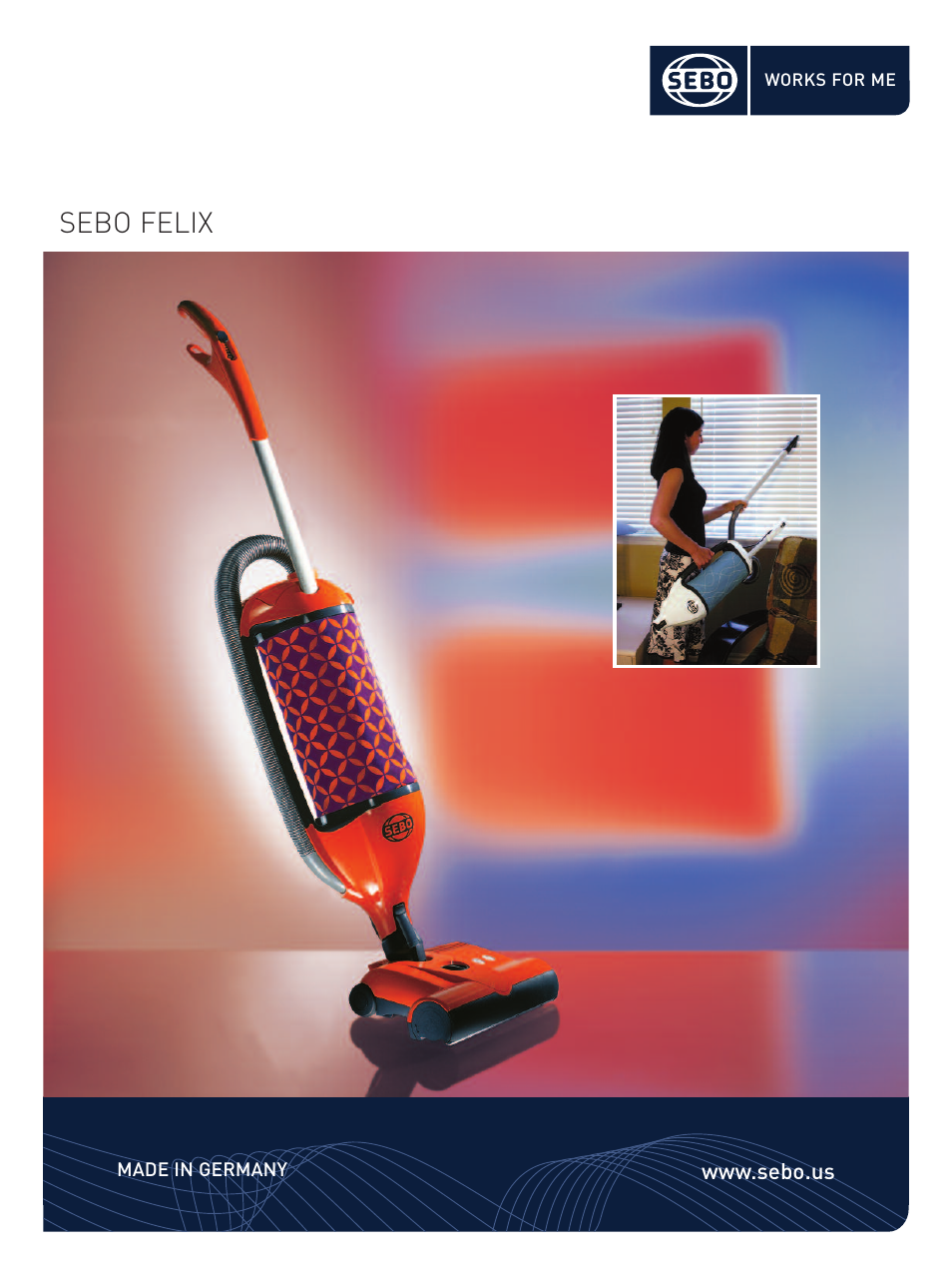 Sebo Felix 9806AM User Manual | 4 pages