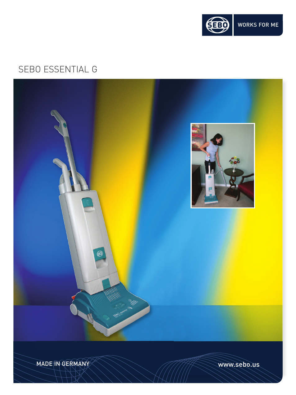 Sebo ESSENTIAL G 9591AT User Manual | 4 pages
