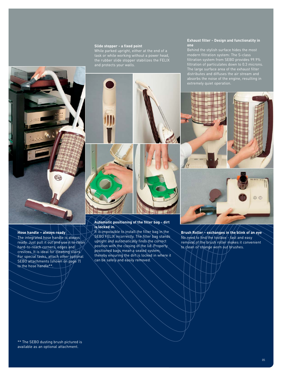 Sebo FELIX User Manual | Page 5 / 8