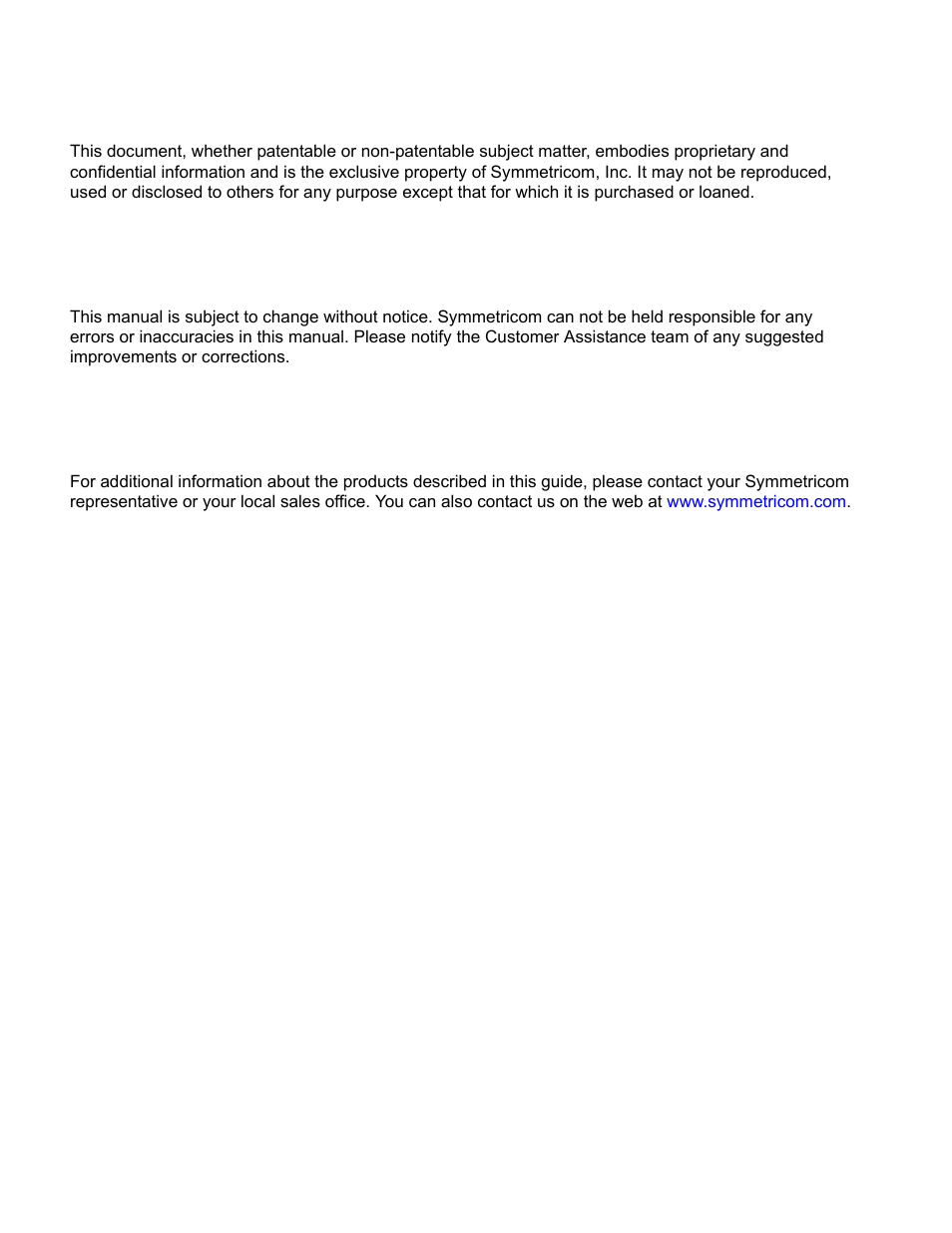 Proprietary notice, Abut this manual, Finding answers to product questions | Symmetricom XL-GPS User Manual | Page 10 / 162