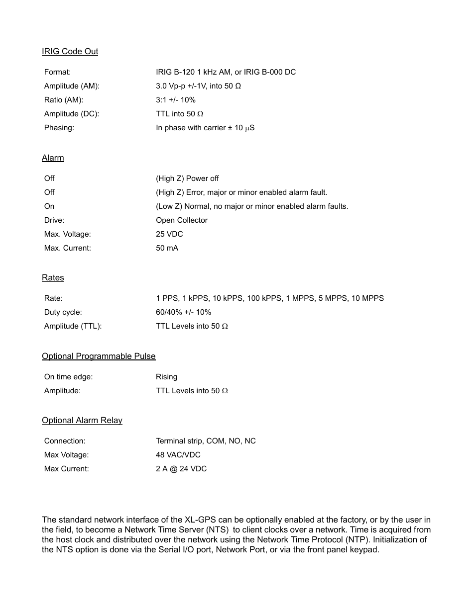 Symmetricom XL-GPS User Manual | Page 19 / 162