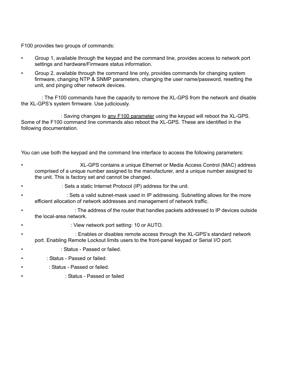 Symmetricom XL-GPS User Manual | Page 84 / 162