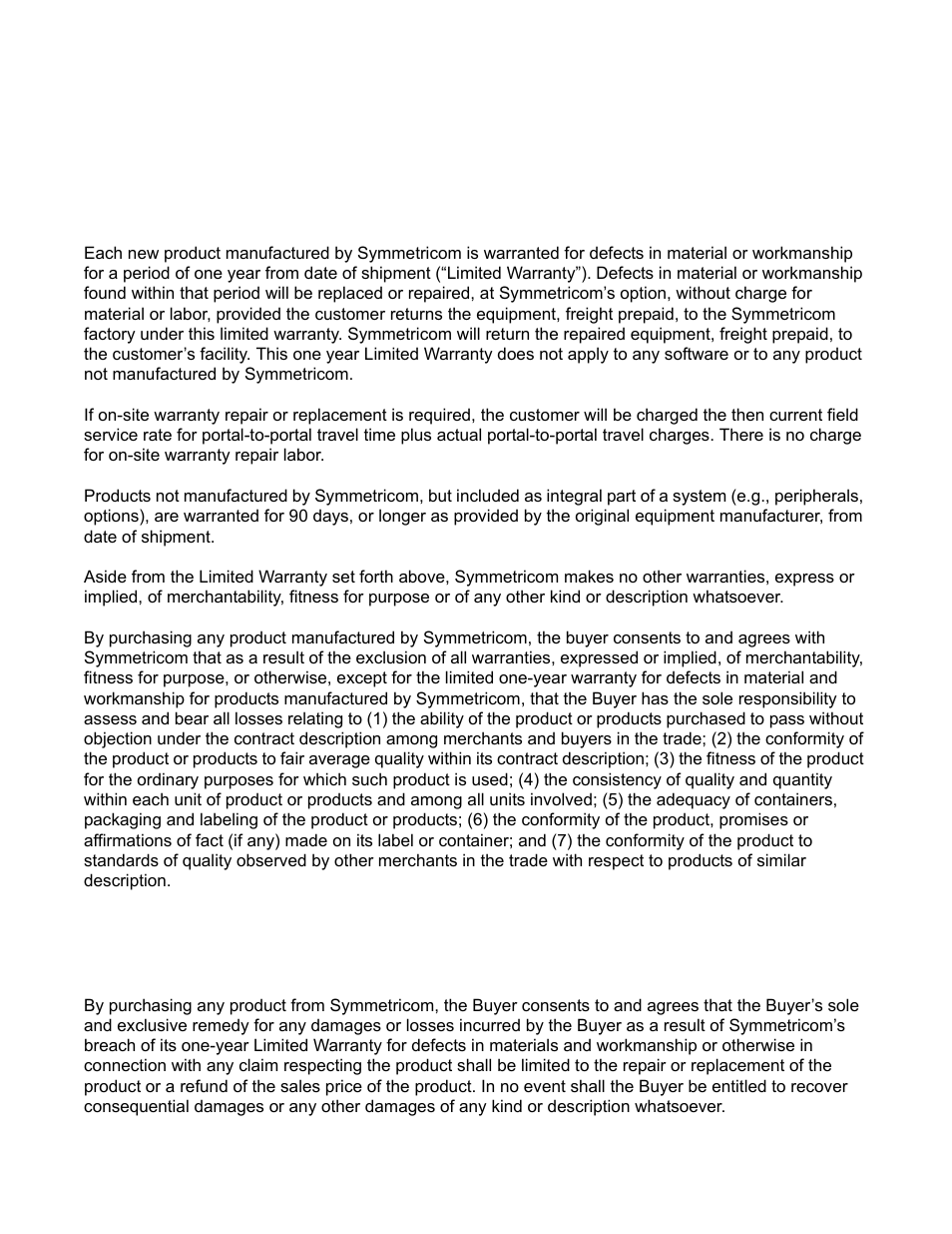 Preface, Limited warranty, Limitation of liability | Symmetricom XL-GPS User Manual | Page 9 / 162