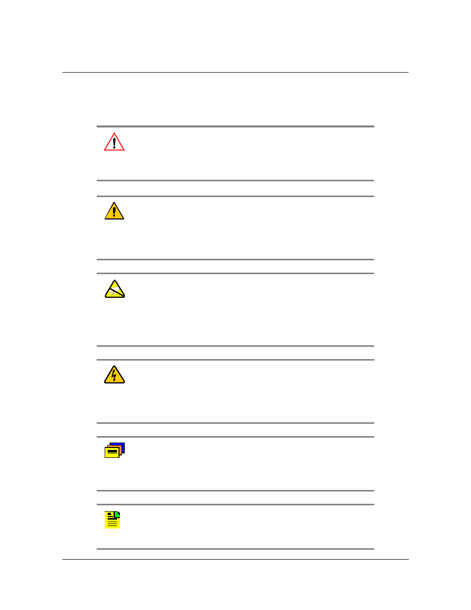 Warnings, cautions, recommendations, and notes | Symmetricom EDGE CLOCK 1000 User Manual | Page 16 / 224