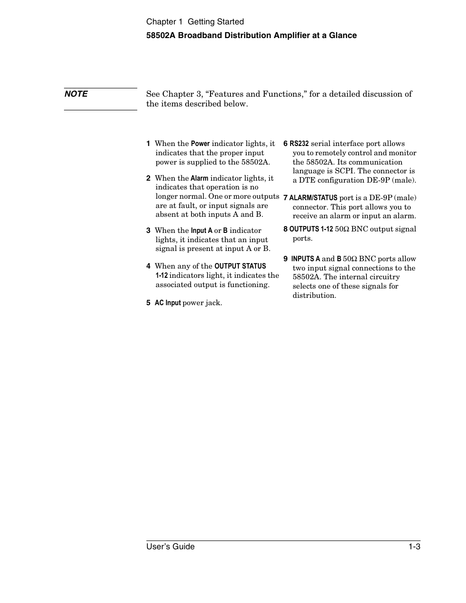 Symmetricom 58502A User Manual | Page 13 / 88