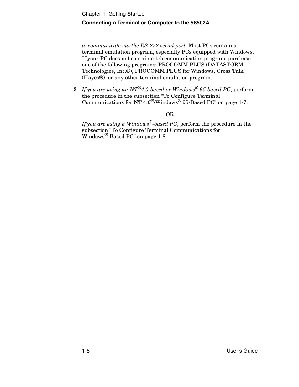 Symmetricom 58502A User Manual | Page 16 / 88