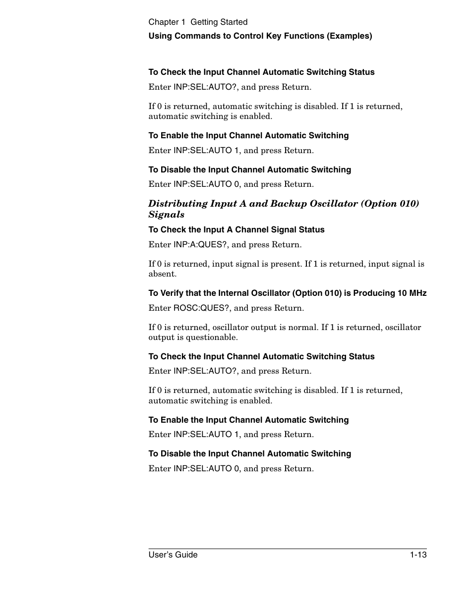 Symmetricom 58502A User Manual | Page 23 / 88