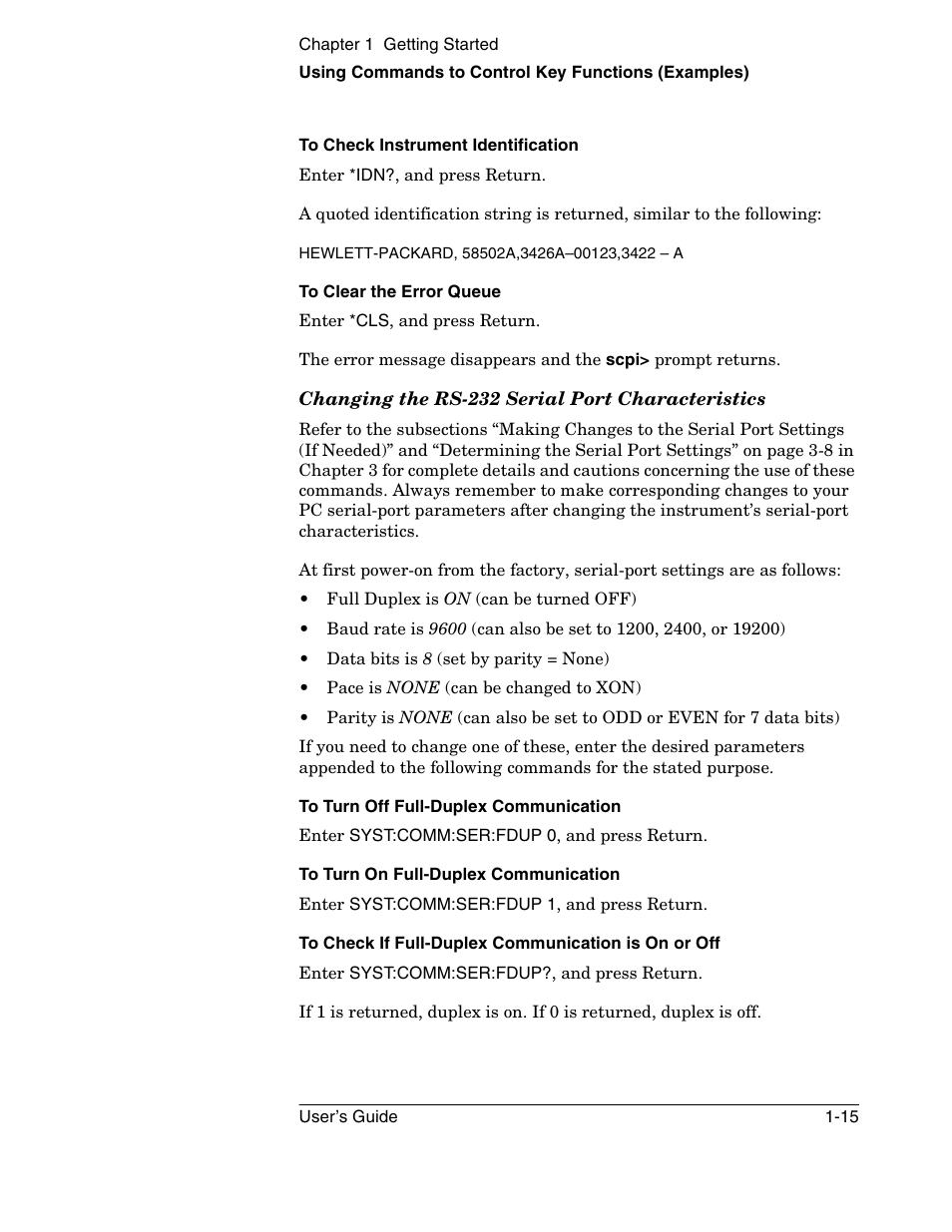 Symmetricom 58502A User Manual | Page 25 / 88