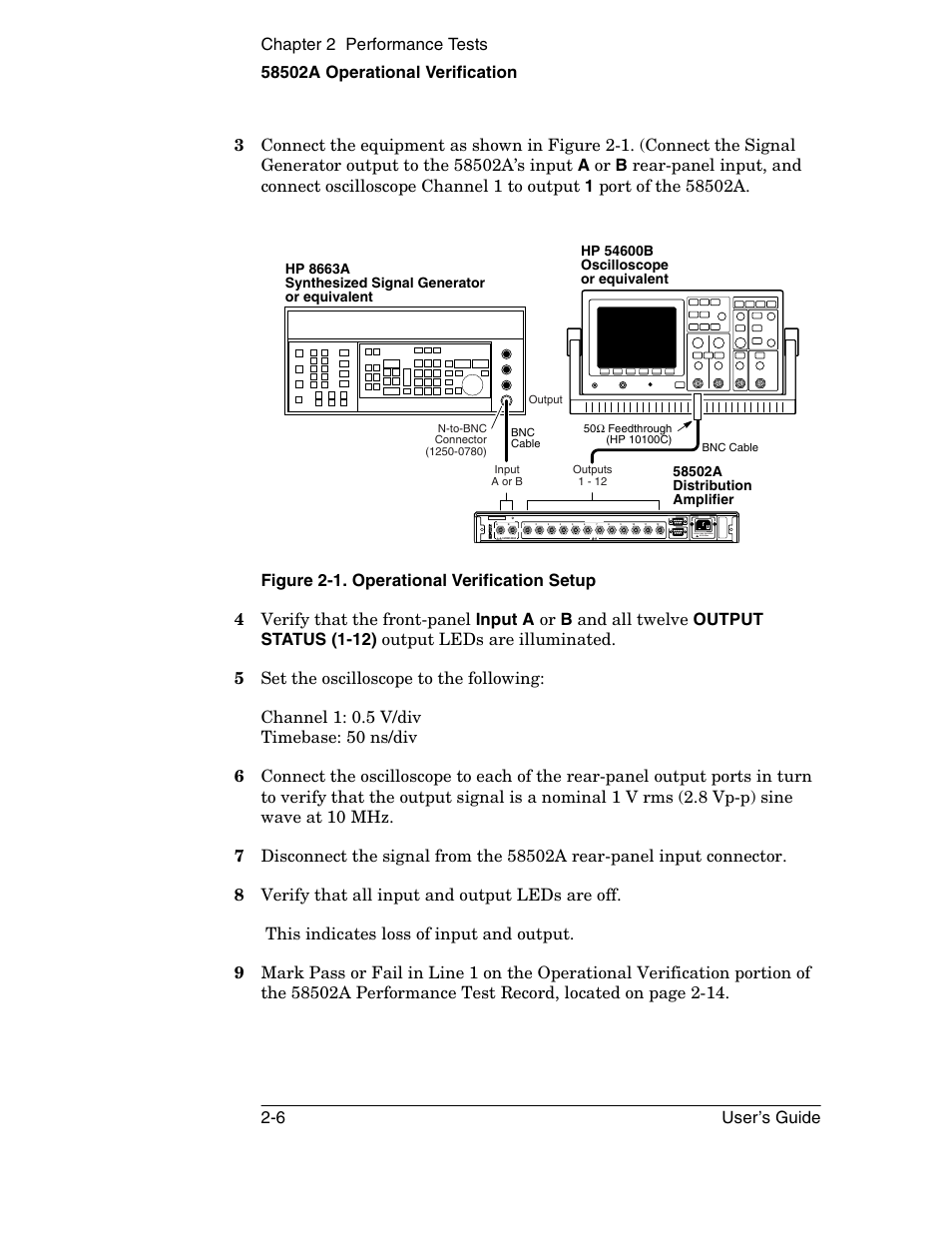 Symmetricom 58502A User Manual | Page 32 / 88