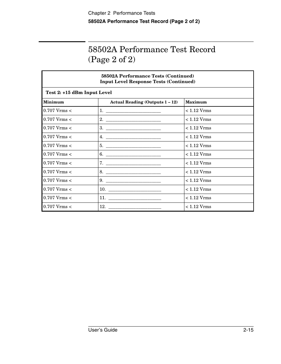 Symmetricom 58502A User Manual | Page 41 / 88