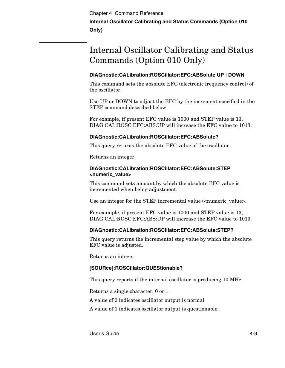 Symmetricom 58502A User Manual | Page 67 / 88