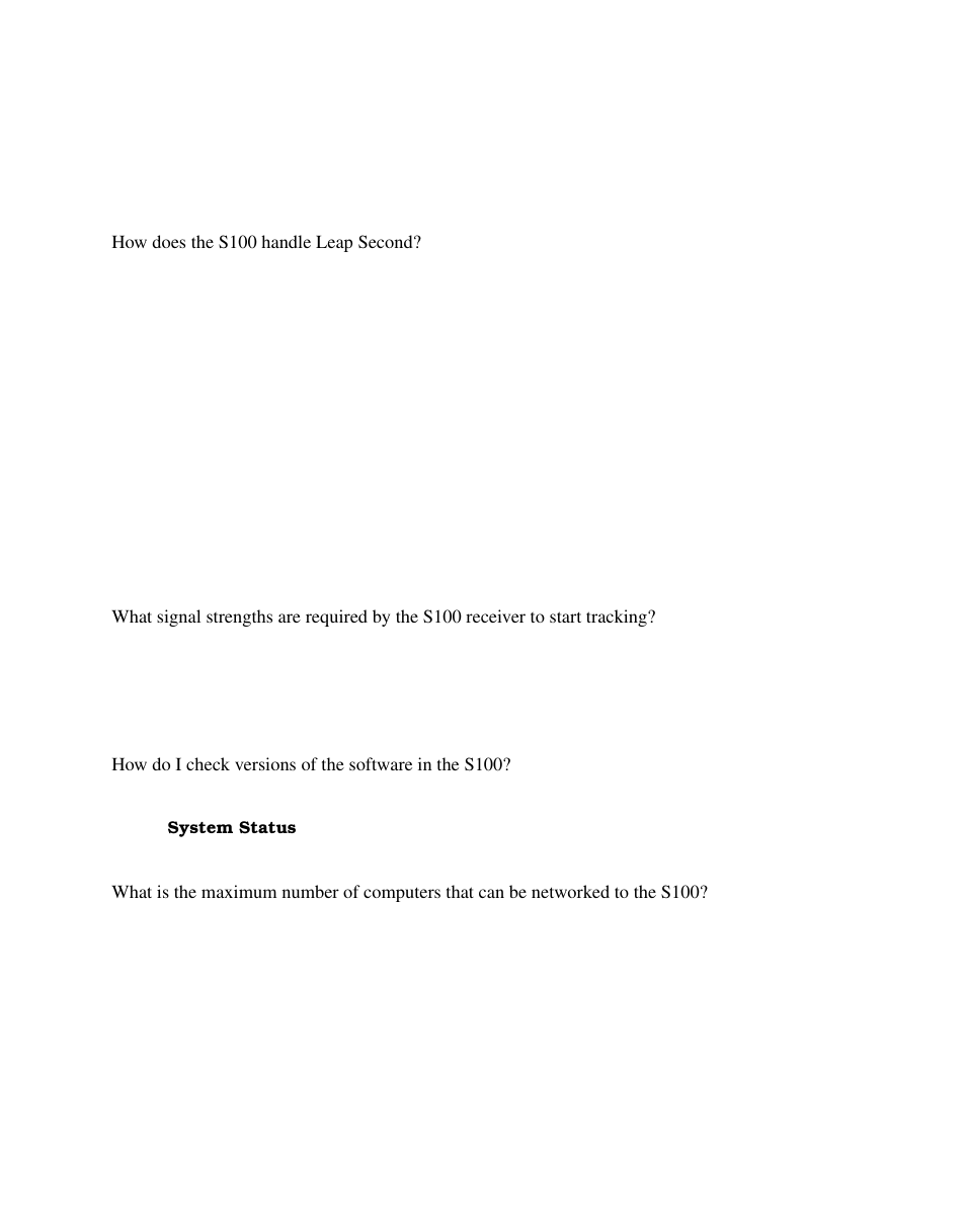 How does the s100 handle leap second | Symmetricom S100 User Manual | Page 118 / 166