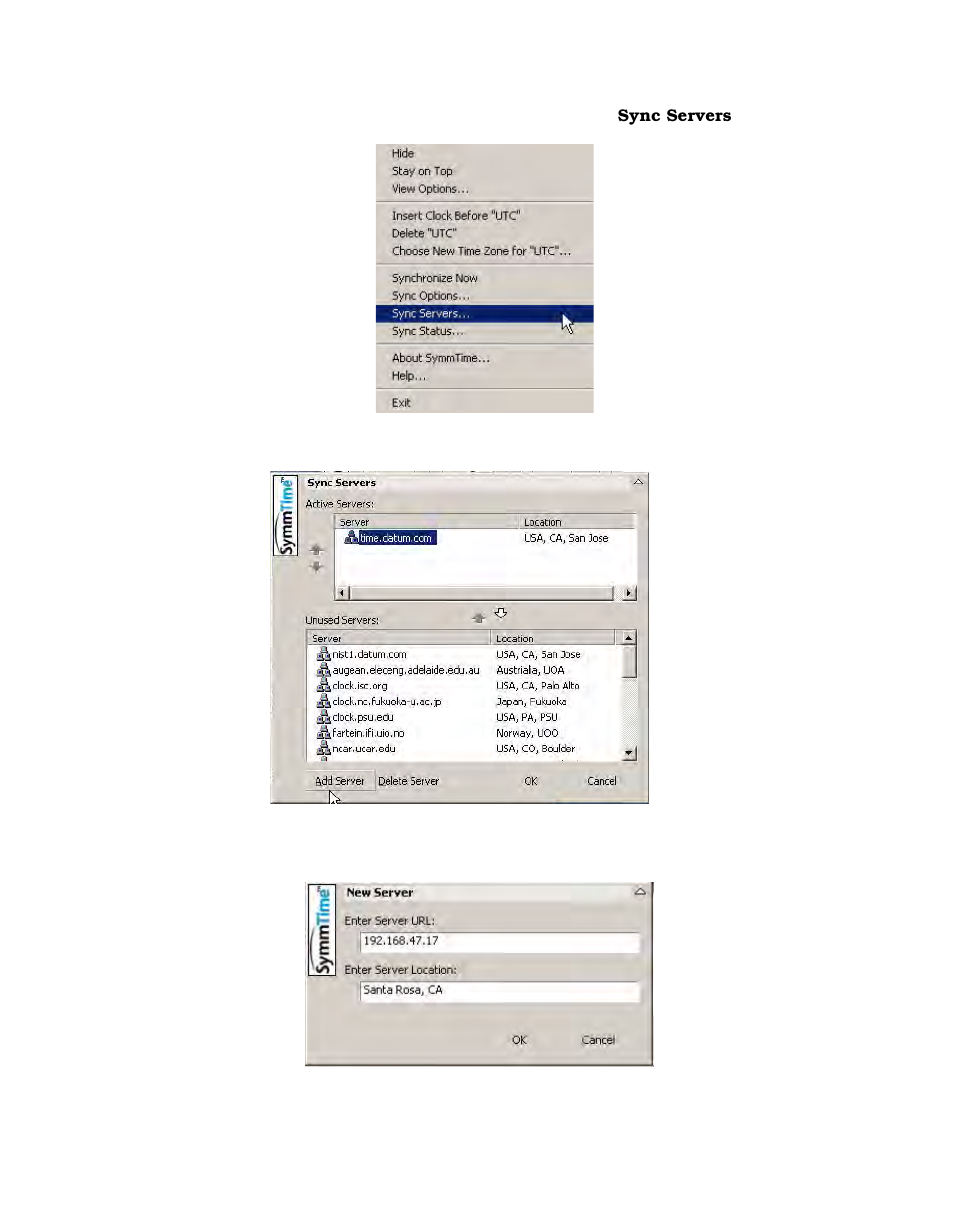 Symmetricom S100 User Manual | Page 58 / 166