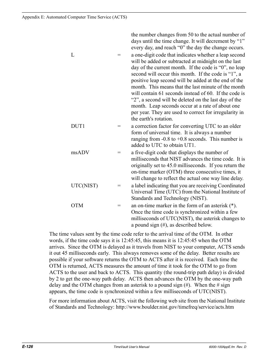 Symmetricom Time Server User Manual | Page 140 / 148