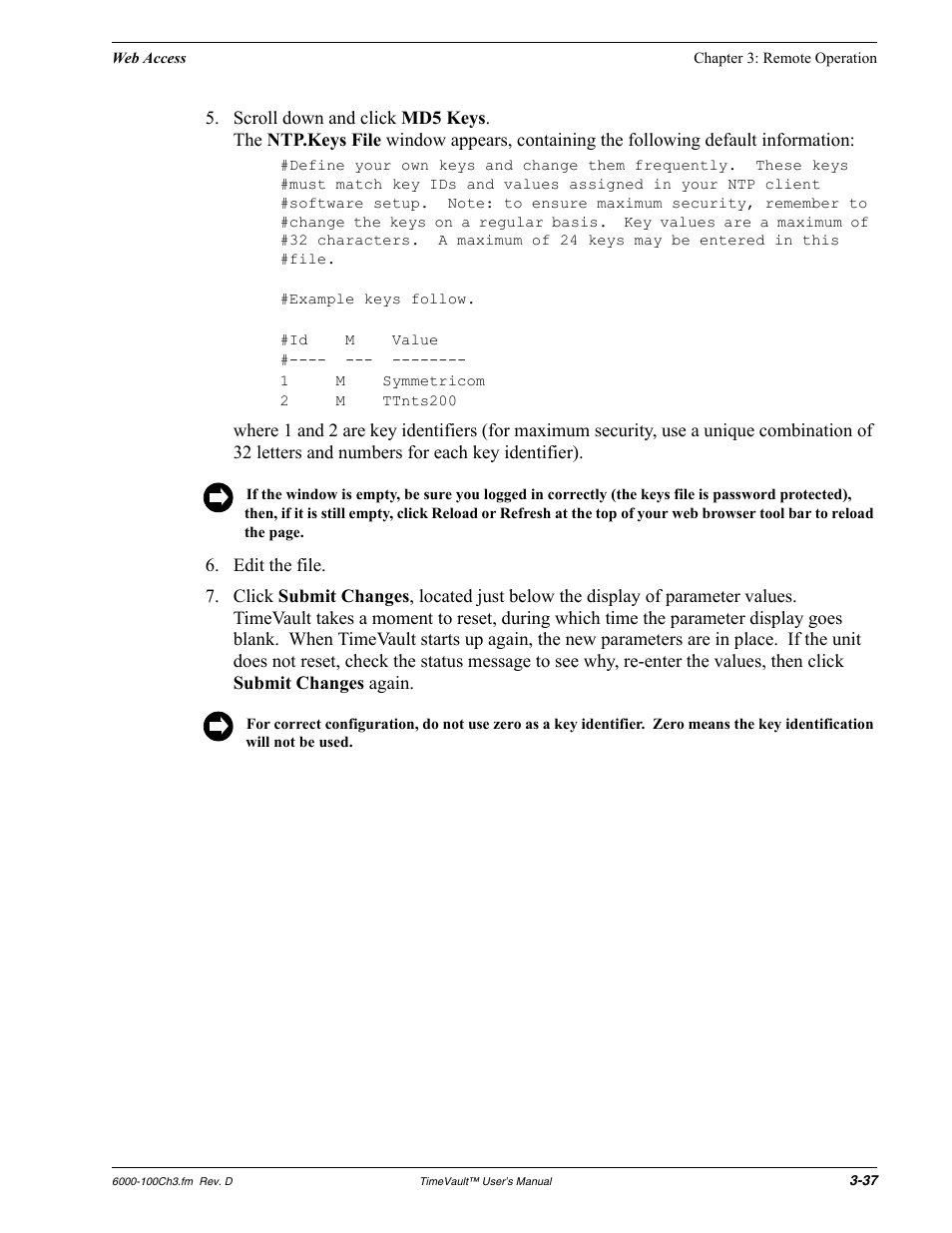 Symmetricom Time Server User Manual | Page 51 / 148