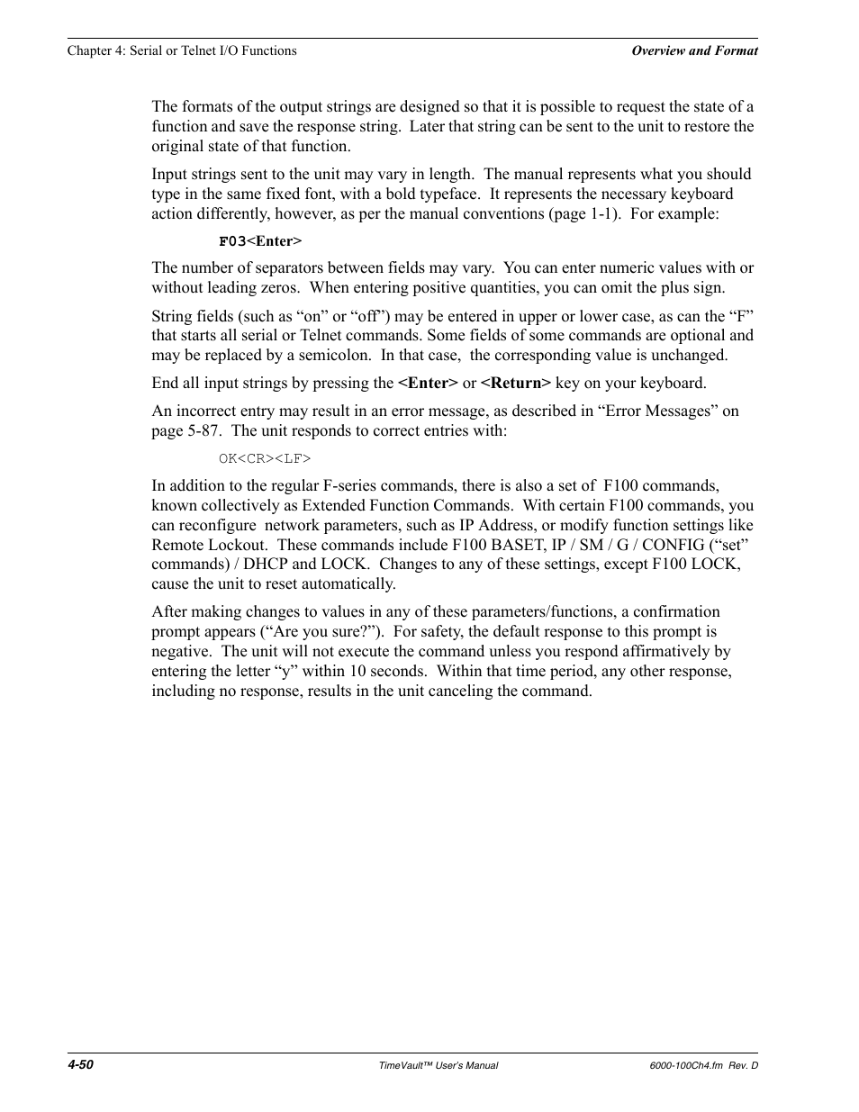 Symmetricom Time Server User Manual | Page 64 / 148