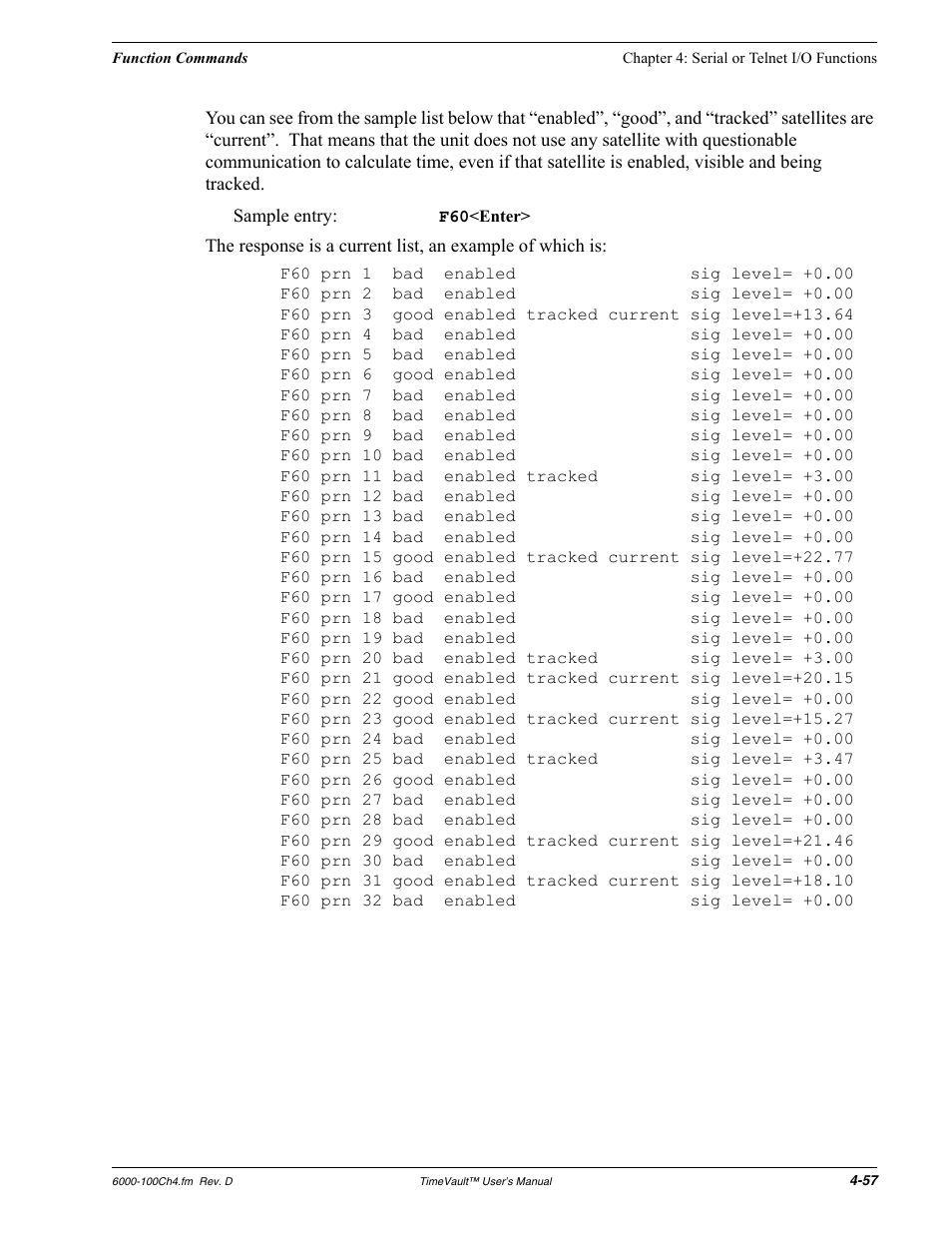 Symmetricom Time Server User Manual | Page 71 / 148