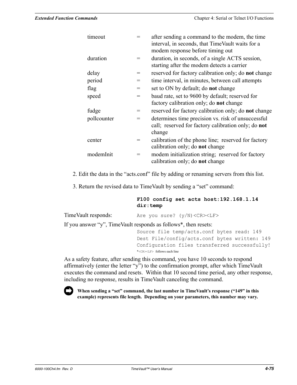 Symmetricom Time Server User Manual | Page 89 / 148