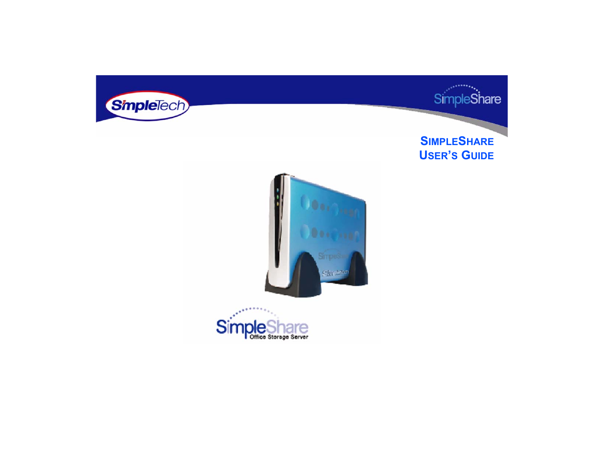 SimpleTech SimpleShare User Manual | 120 pages