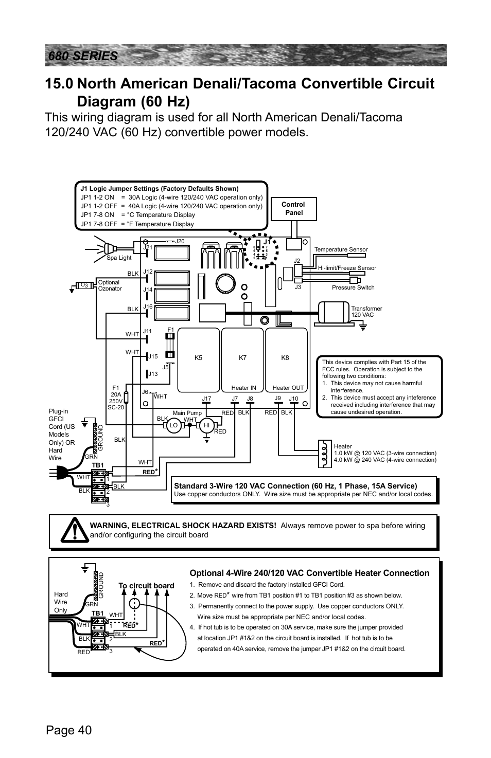 Sundance Spas 680 User Manual | Page 46 / 60