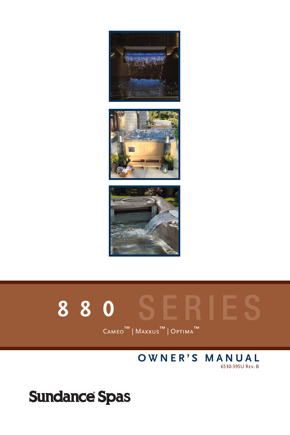 Sundance Spas 880 User Manual | 80 pages