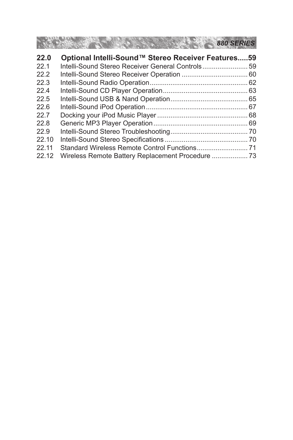 Sundance Spas 880 User Manual | Page 5 / 80