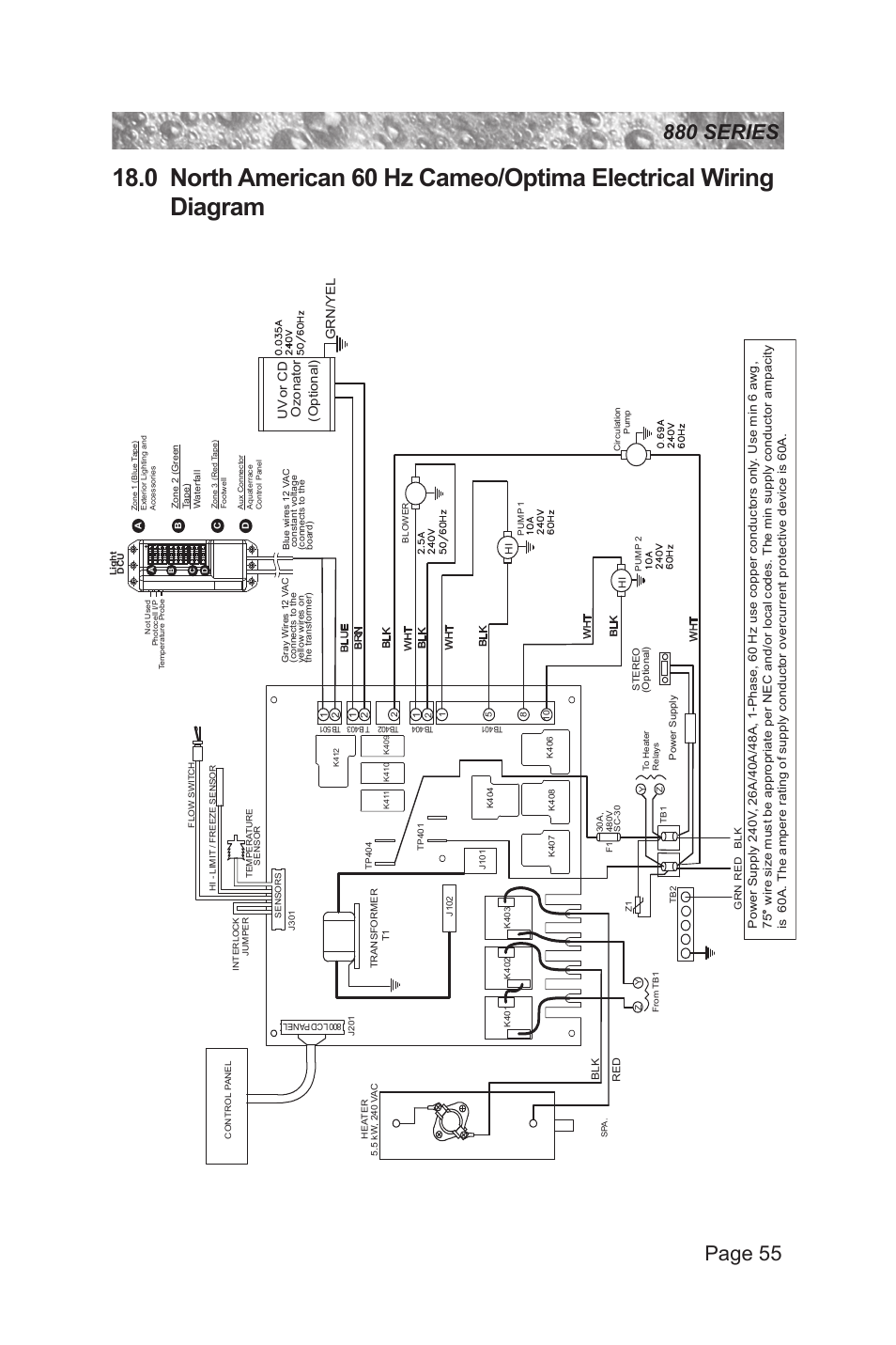 Sundance Spas 880 User Manual | Page 61 / 80