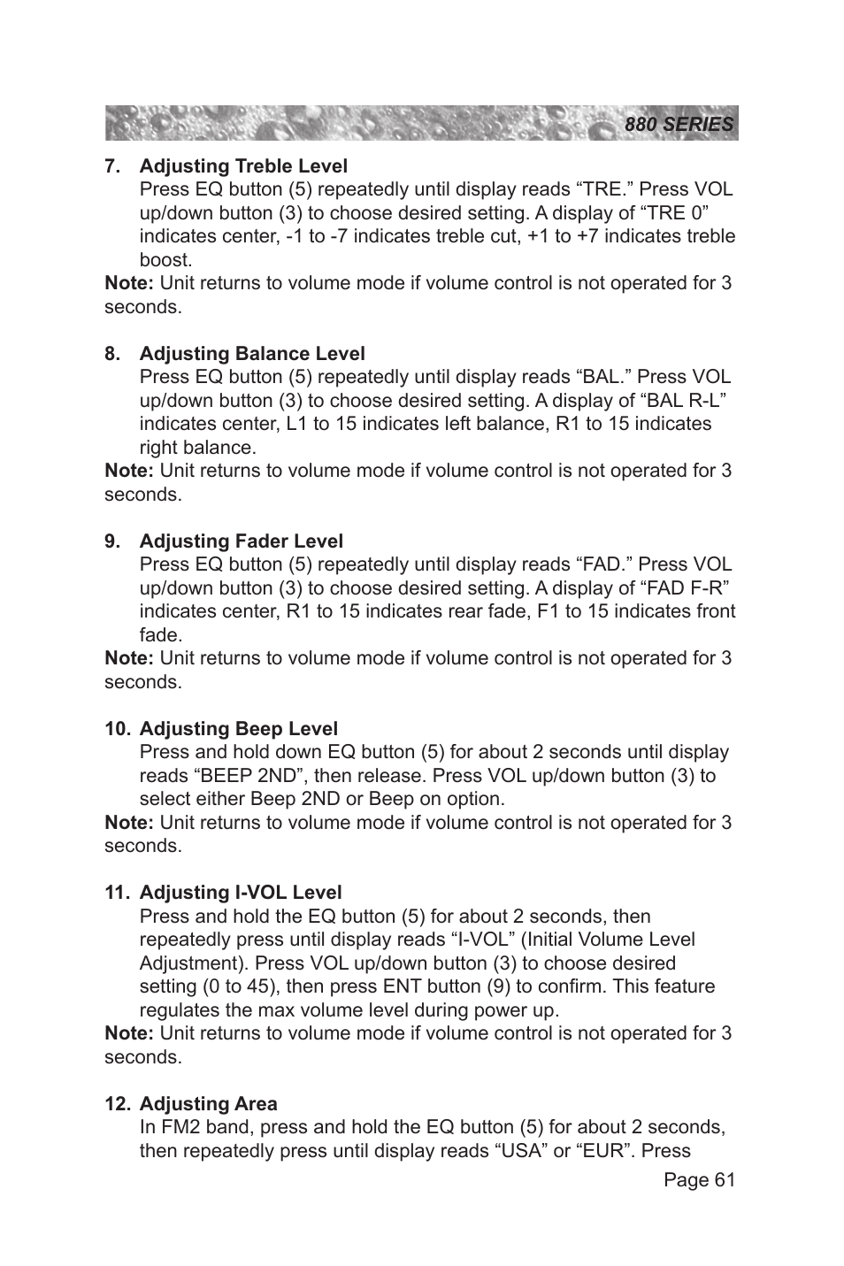 Sundance Spas 880 User Manual | Page 67 / 80