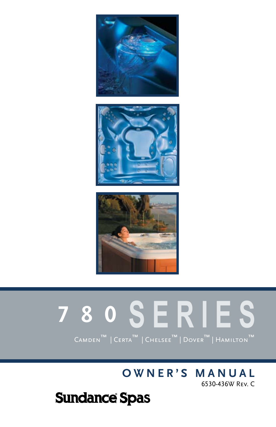 Sundance Spas CAMDEN 780 User Manual | 72 pages