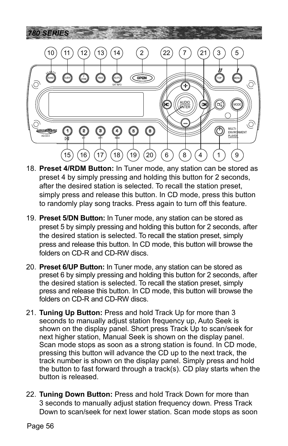 Sundance Spas CAMDEN 780 User Manual | Page 60 / 72