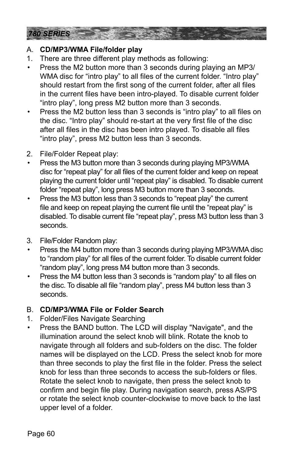 Sundance Spas CAMDEN 780 User Manual | Page 64 / 72