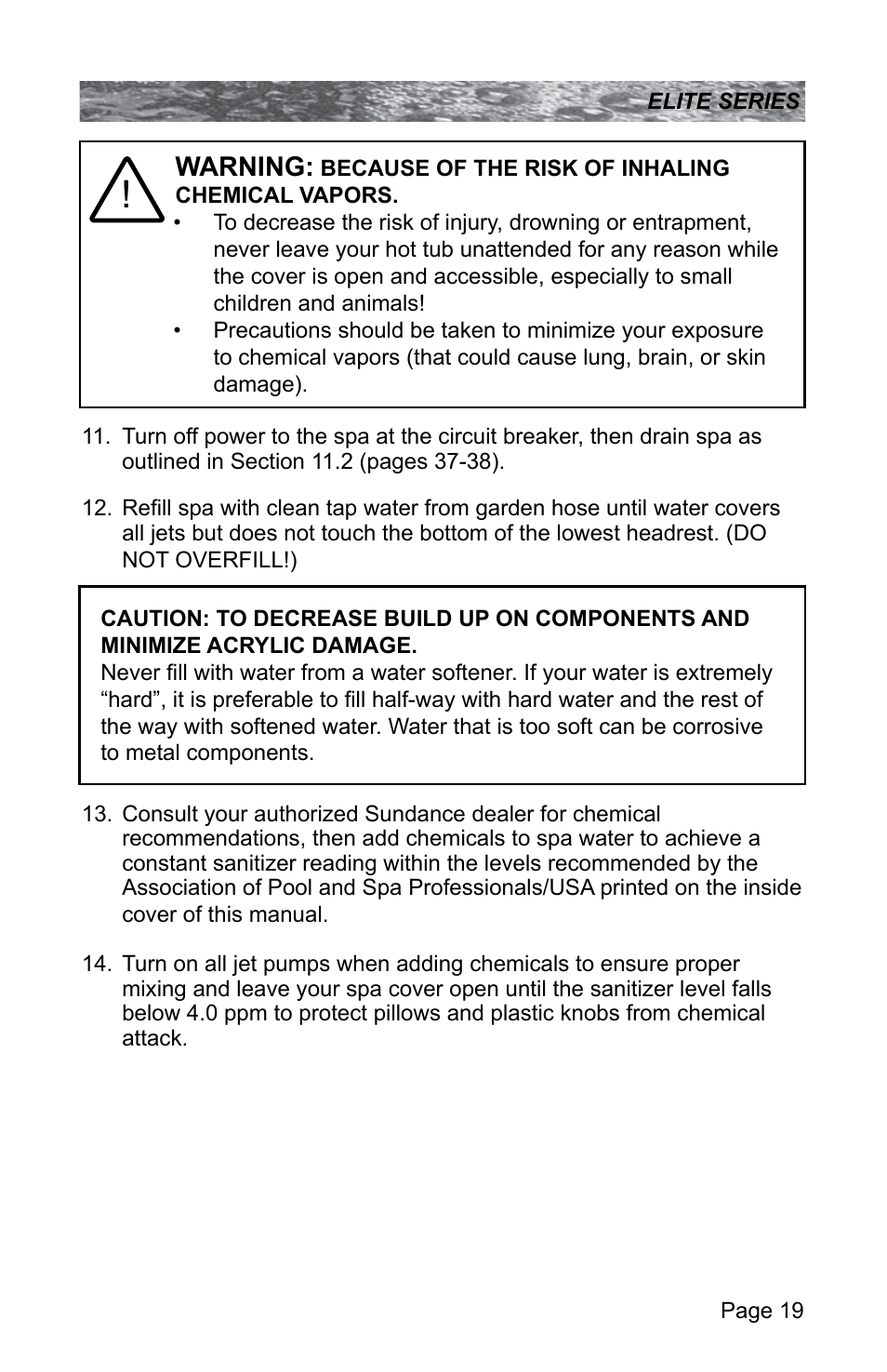 Sundance Spas CONSTANCE 6530-512X User Manual | Page 23 / 72