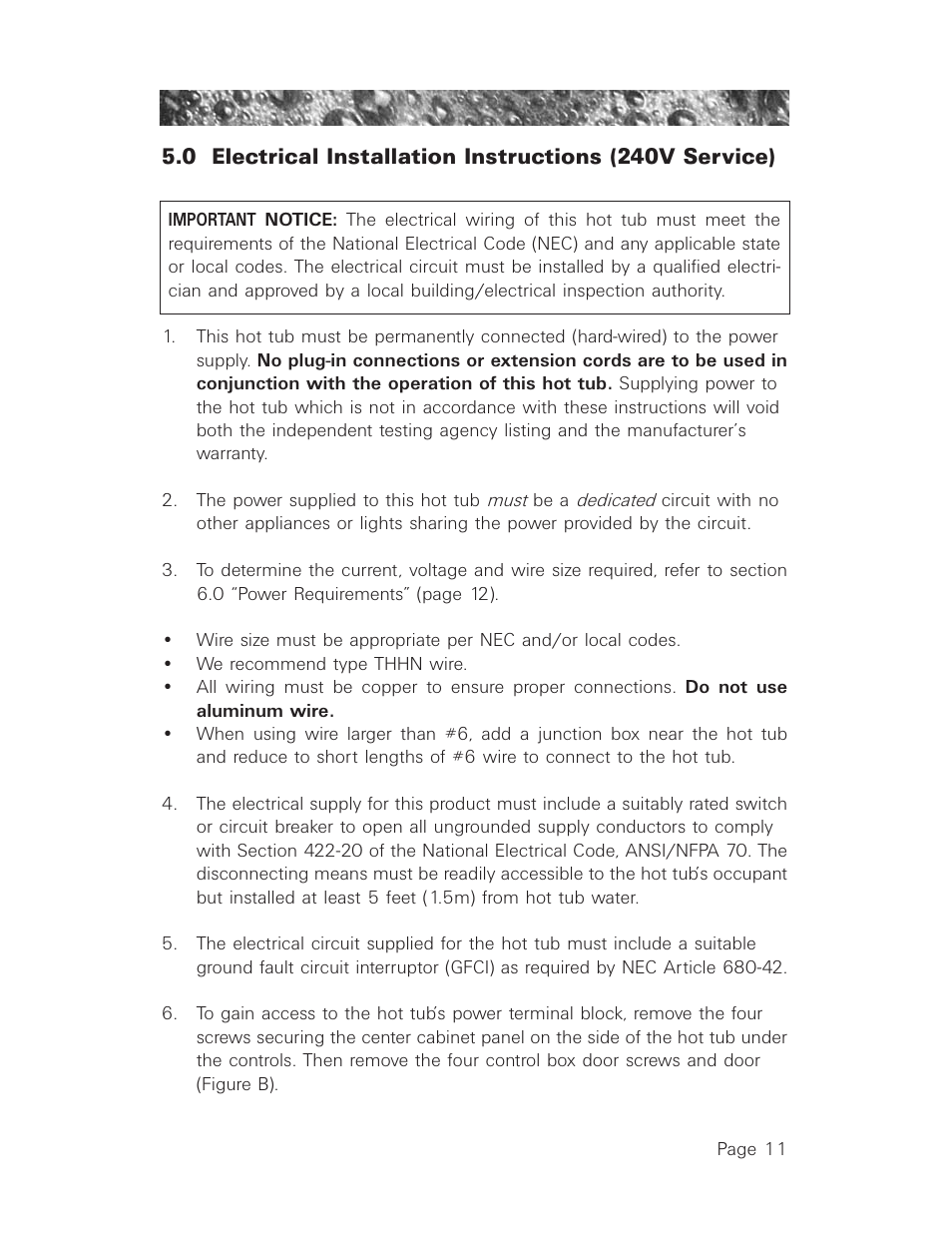 Sundance Spas 850 User Manual | Page 15 / 52