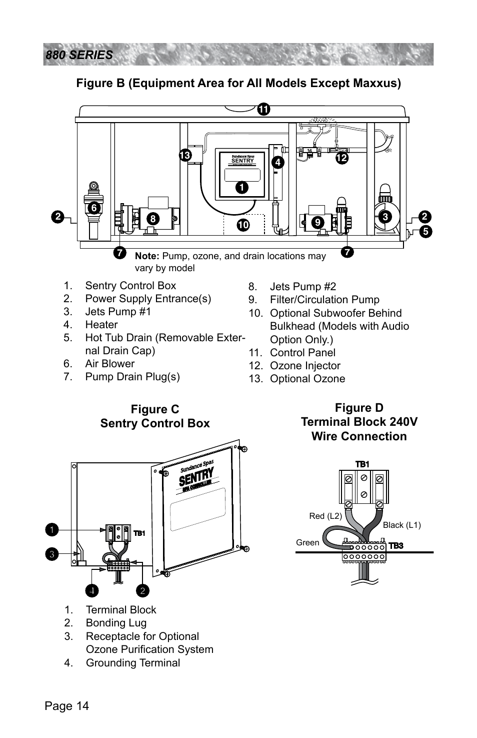 Sundance Spas ALTAMAR 880 User Manual | Page 20 / 92