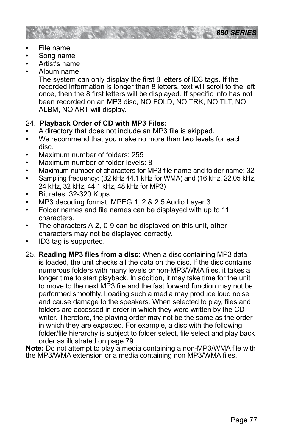 Sundance Spas ALTAMAR 880 User Manual | Page 83 / 92